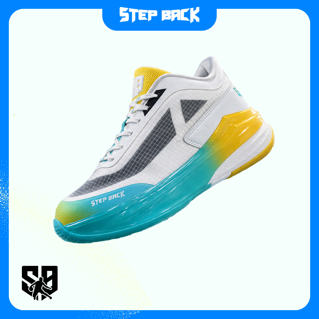 Giày Bóng Rổ Nữ | Trẻ Em - Step Back Hi-Light Green